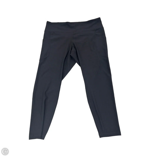 Athletic Leggings By Old Navy In Black, Size: 2x