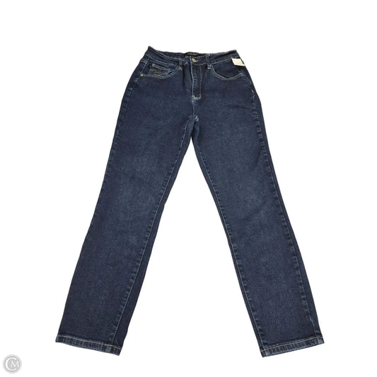 Jeans Straight By Judy Blue In Blue Denim, Size: 8