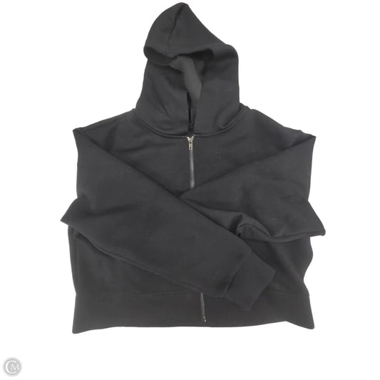 Sweatshirt Hoodie By A New Day In Black, Size: M
