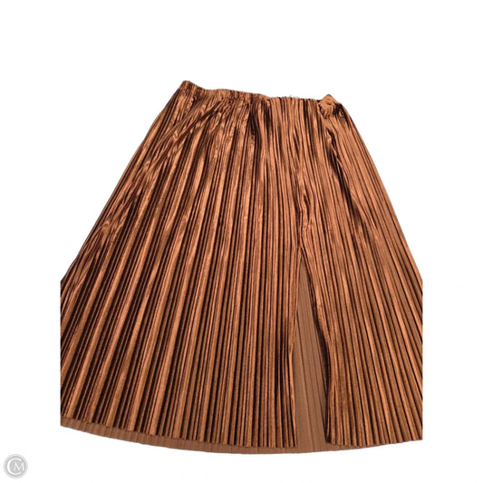 Skirt Midi By June & Hudson In Brown, Size: M