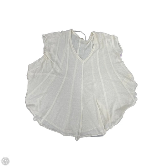 Top Short Sleeve By We The Free In Ivory, Size: M
