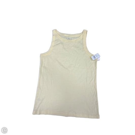 Tank Top By Loft In Yellow, Size: L