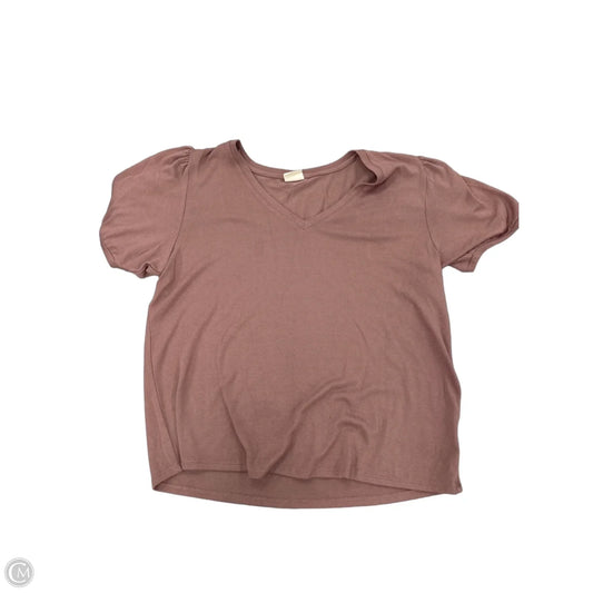 Top Short Sleeve Basic By Mod Ref In Pink, Size: Xxl