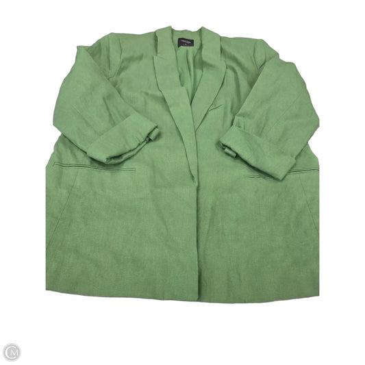 Blazer By Simply Vera In Green, Size: Xl