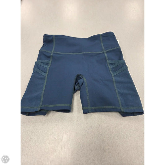 Athletic Shorts By Fabletics In Teal, Size: Xxs