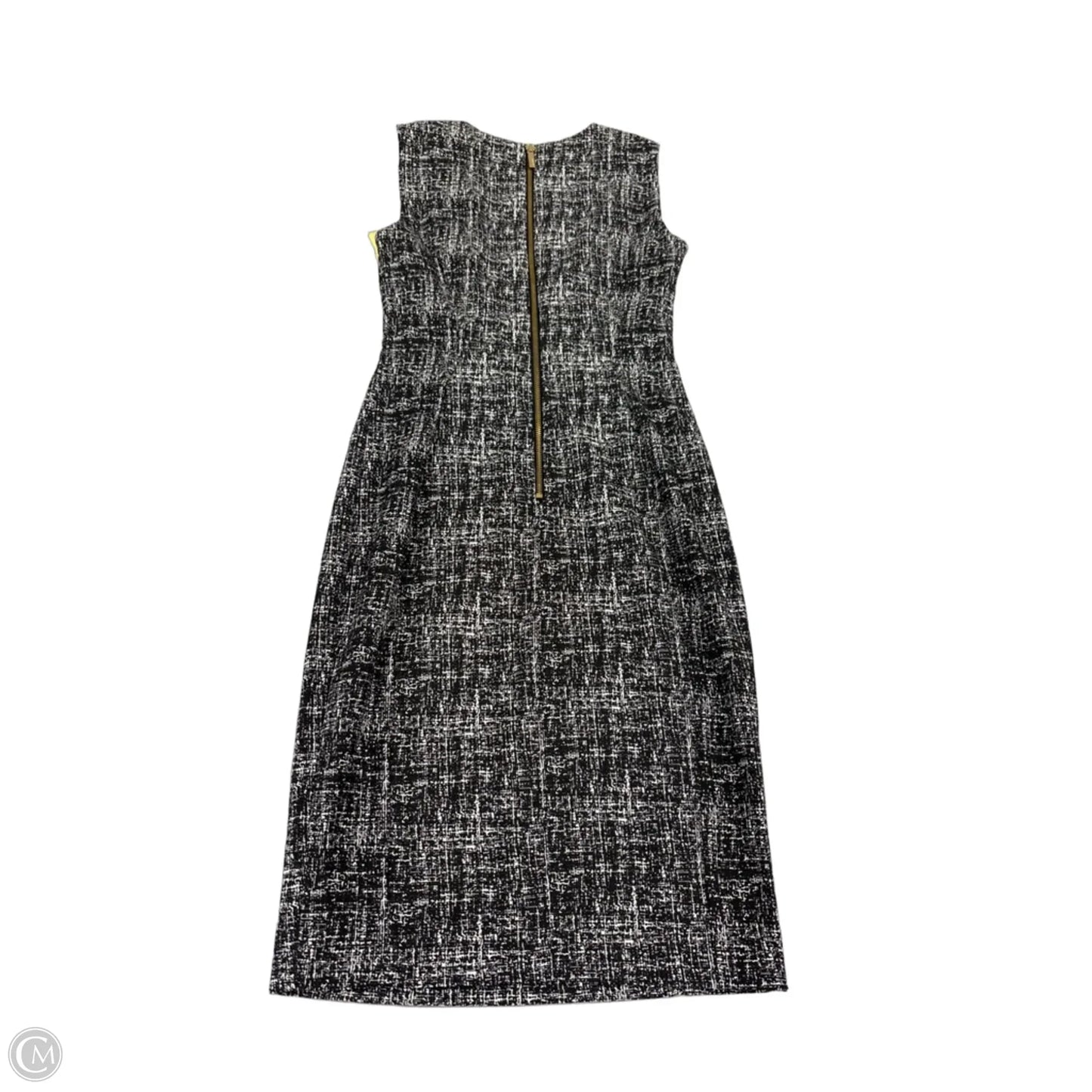 Dress Party Short By Calvin Klein In Black & White, Size: S