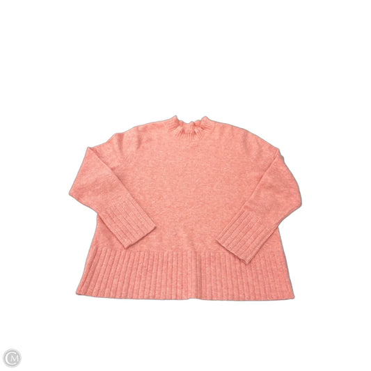 Sweater By Loft In Peach, Size: Xl