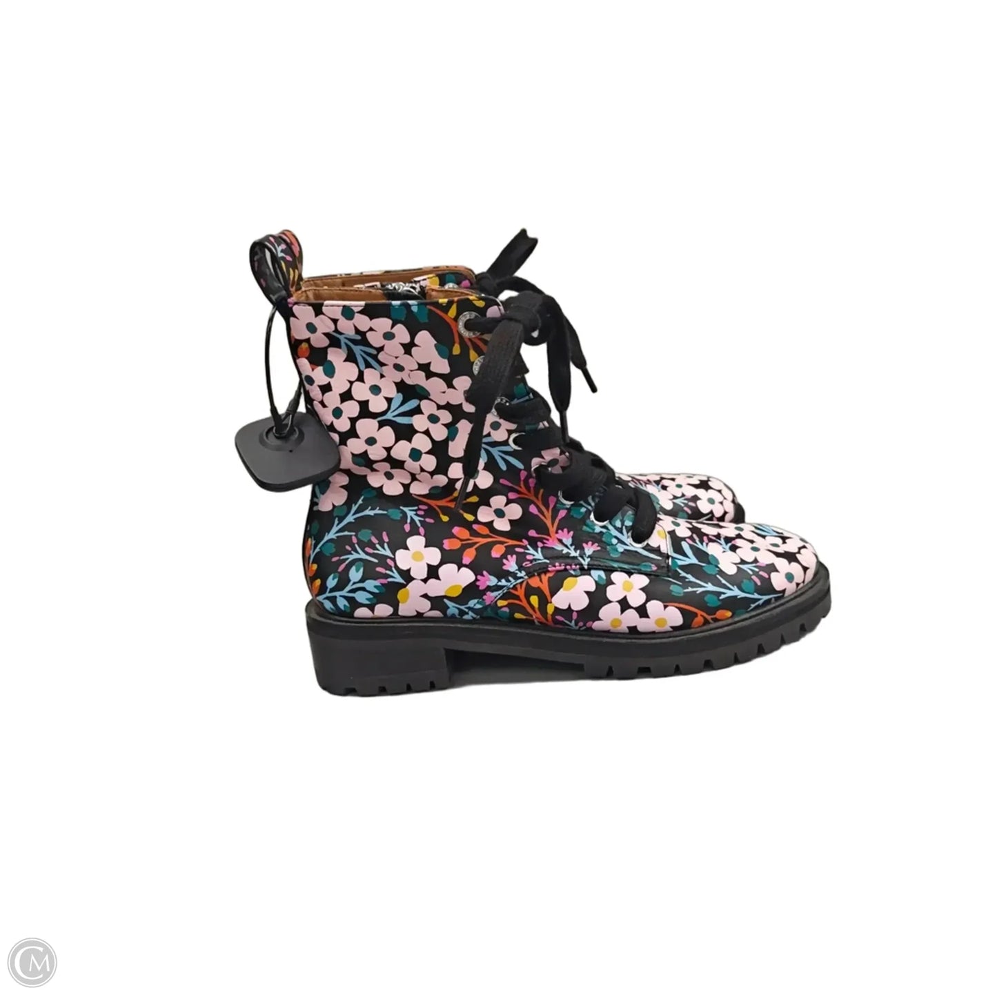 Boots Designer By Kate Spade In Floral Print, Size: 6.5