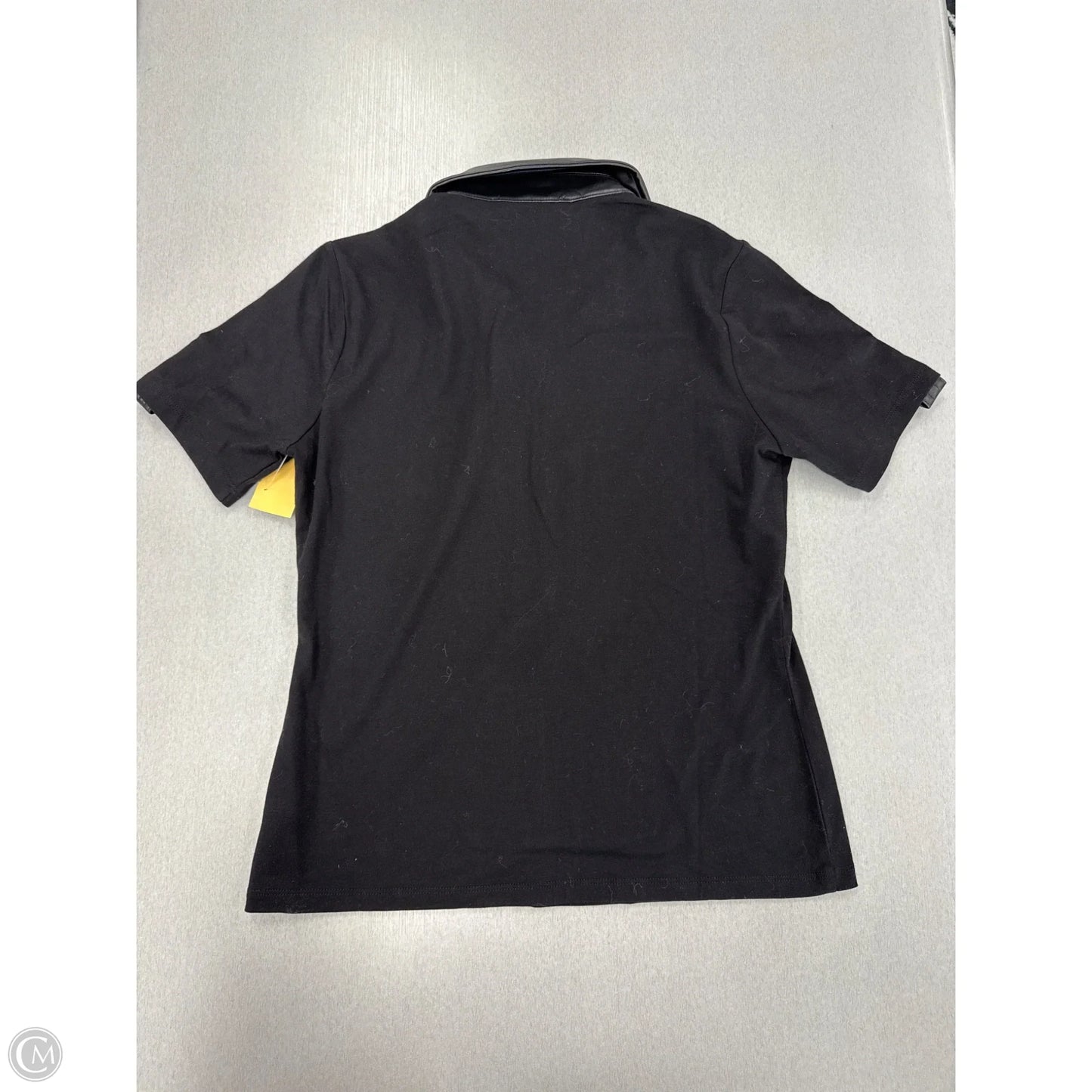 Top Short Sleeve By Michael By Michael Kors In Black, Size: S