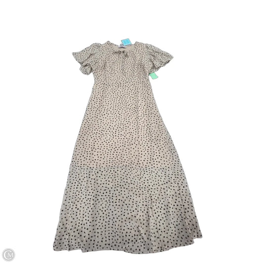 Dress Casual Midi By Hayden Harnett In Polkadot Pattern, Size: S