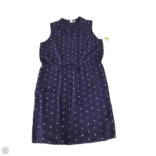Dress Casual Short By Gap In Navy, Size: Xl