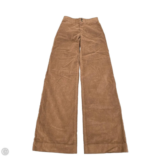 Pants Corduroy By Faherty In Brown, Size: 0