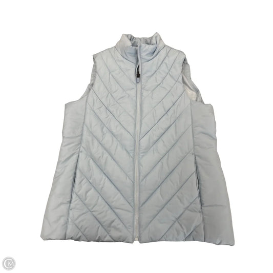Vest Puffer & Quilted By Lands End In Blue, Size: S