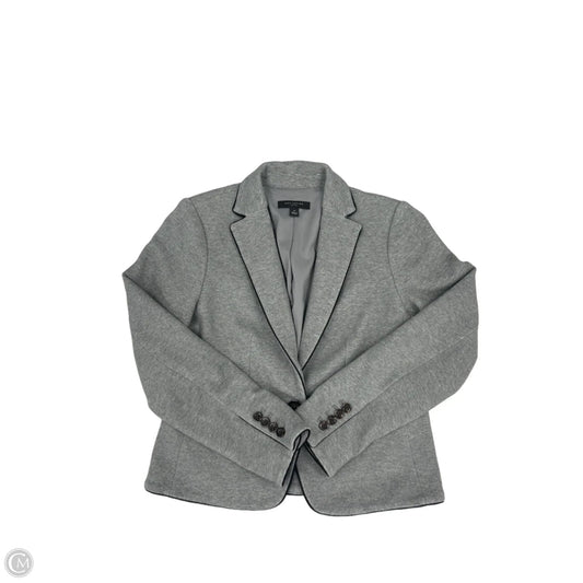 Blazer By Ann Taylor In Grey, Size: 4p