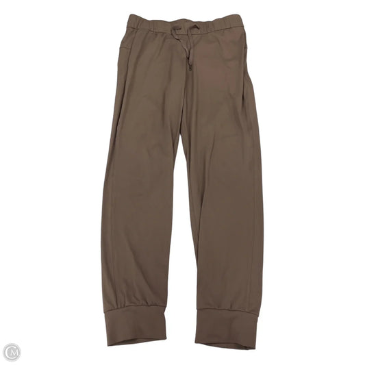 Athletic Pants By Cmf In Brown, Size: M