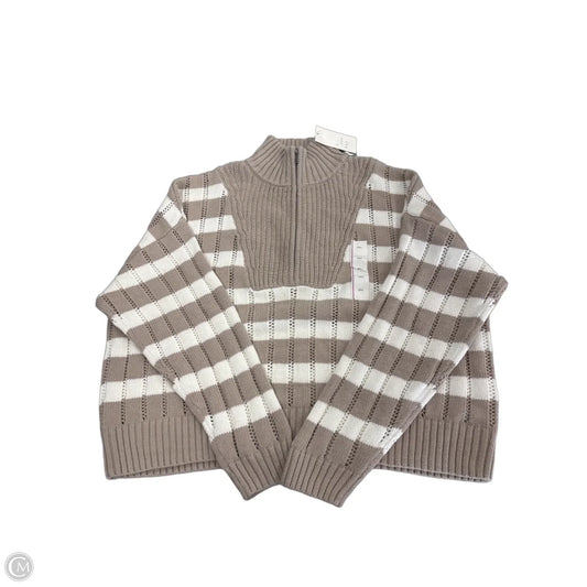 Sweater By A New Day In Striped Pattern, Size: Xxl