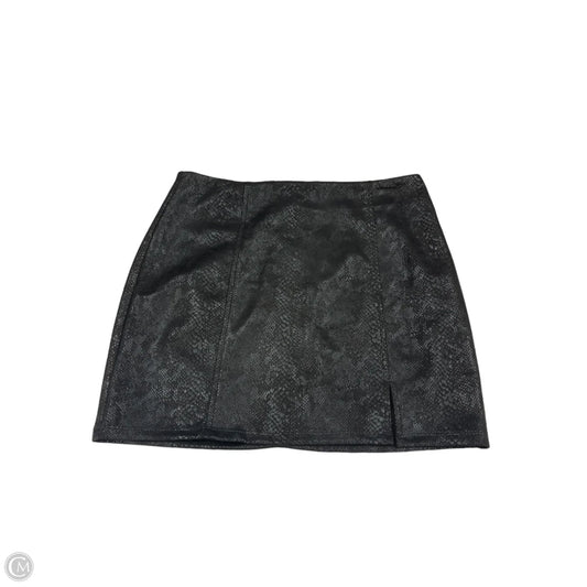 Skirt Mini & Short By Windsor In Snakeskin Print, Size: L