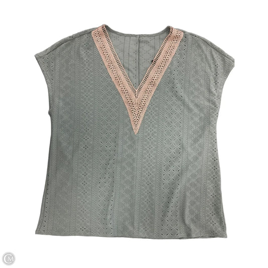Top Sleeveless By Cmf In Green, Size: M