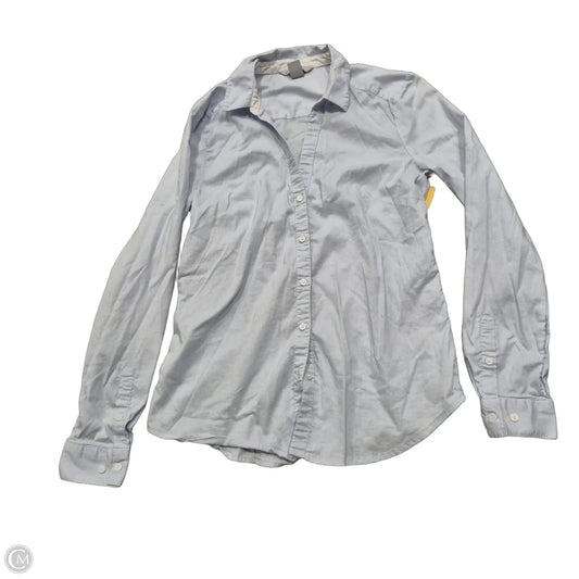 Top Long Sleeve By H&m In Blue, Size: M