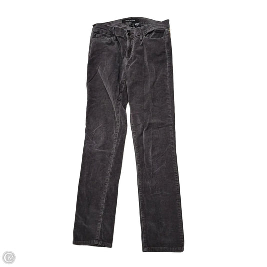 Pants Corduroy By Calvin Klein In Grey, Size: 4
