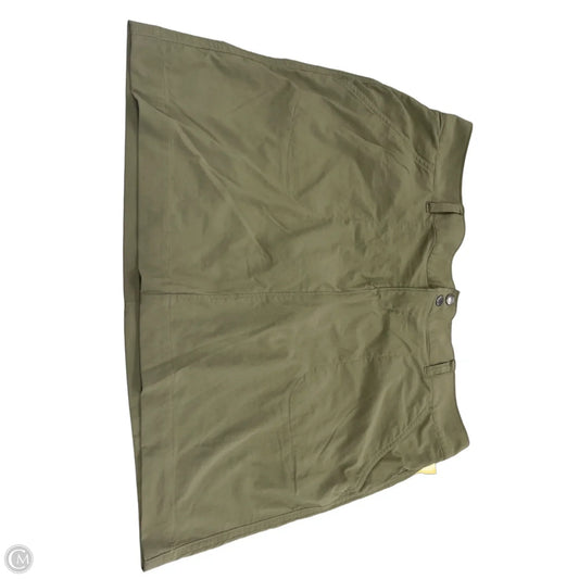 Skort By Columbia In Green, Size: 16