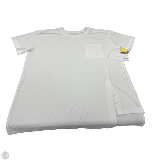 Top Short Sleeve By Free People In White, Size: S