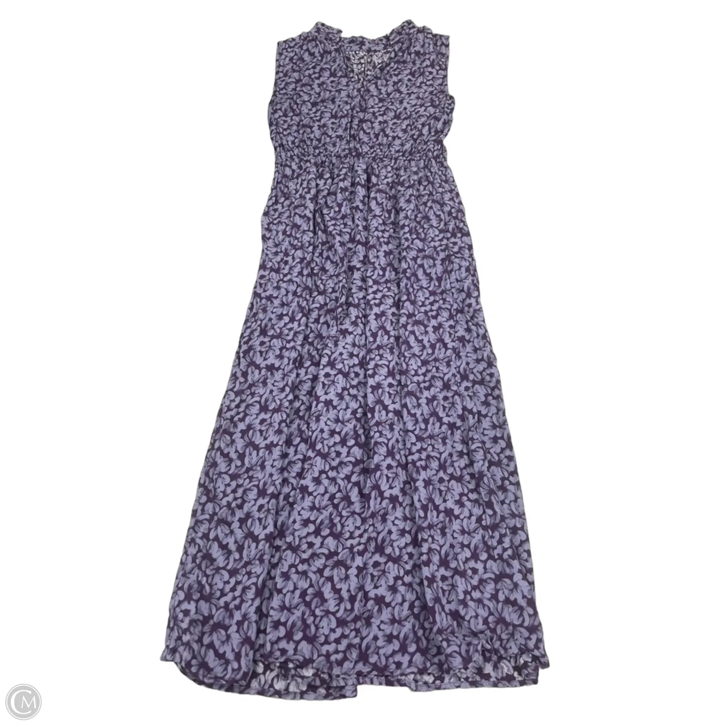Dress Casual Midi By A New Day In Purple, Size: Xs