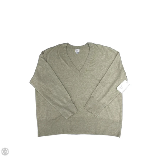 Top Long Sleeve By A New Day In Green, Size: Xl
