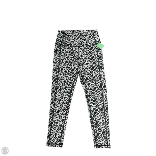 Athletic Leggings By Zyia In Animal Print, Size: M