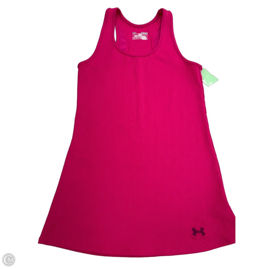 Athletic Tank Top By Under Armour In Pink, Size: M