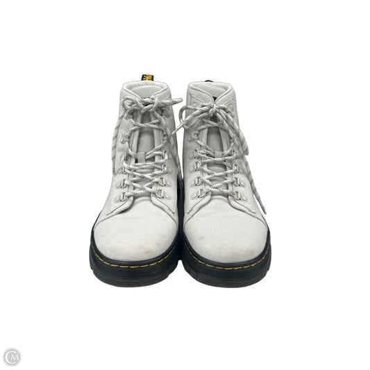 Boots Ankle Flats By Dr Martens In Grey, Size: 10