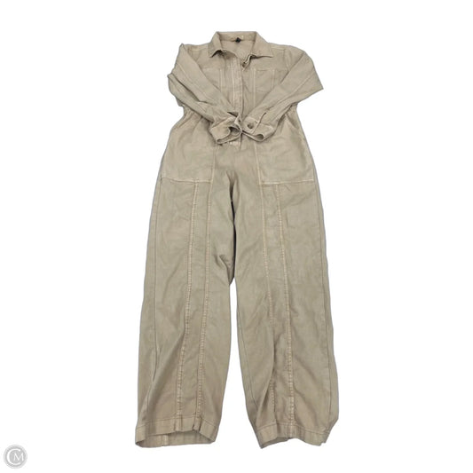 Jumpsuit By Universal Thread In Tan, Size: S