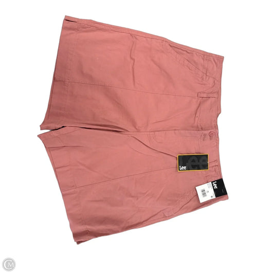 Shorts By Lee In Pink, Size: 16