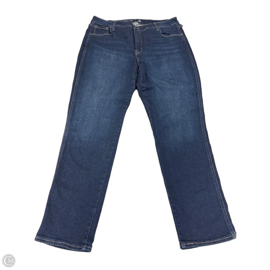 Jeans Straight By Old Navy In Blue Denim, Size: 18
