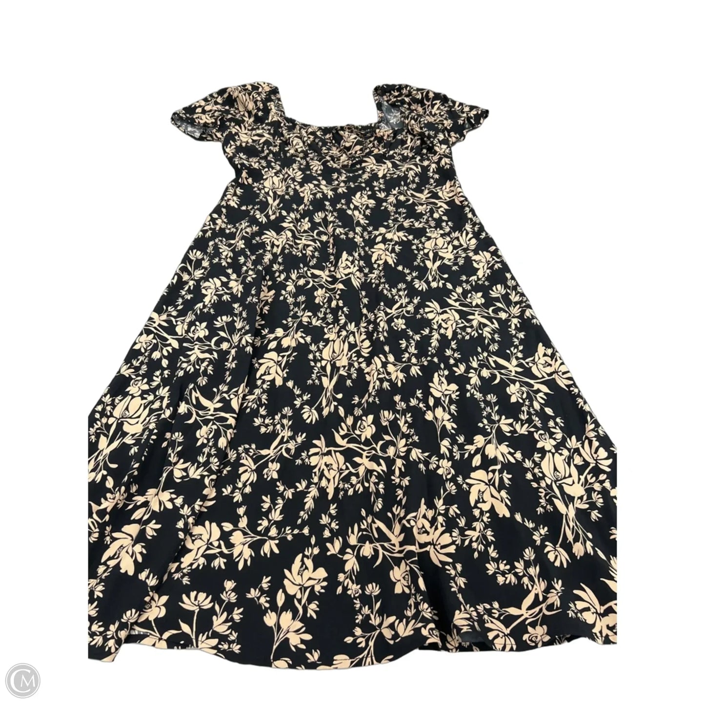 Dress Casual Short By A New Day In Black & Cream, Size: L