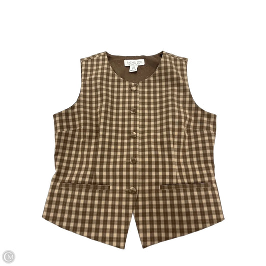 Vest Other By Rachel Zoe In Brown, Size: L