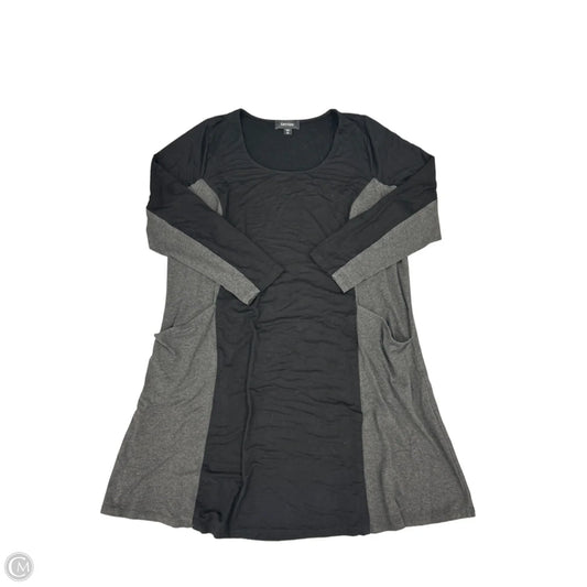Dress Casual Short By Karen Kane In Black & Grey, Size: 2x