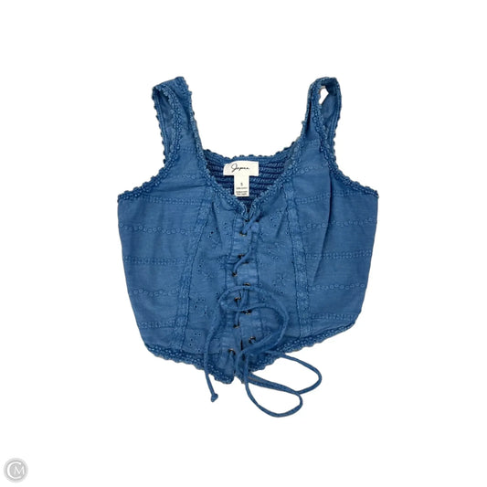 Tank Top By Japna In Blue, Size: S