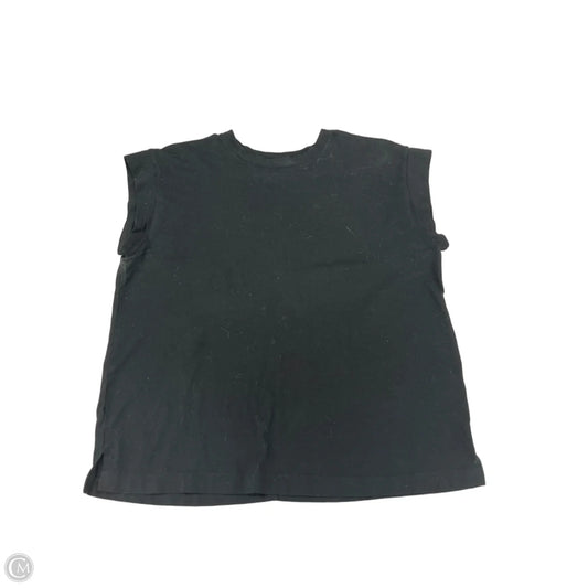 Top Short Sleeve By A New Day In Black, Size: M