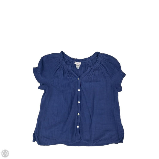 Top Short Sleeve By Tommy Bahama In Blue, Size: M