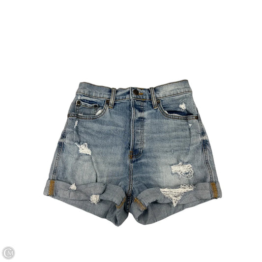 Shorts By Eunina In Blue Denim, Size: 4