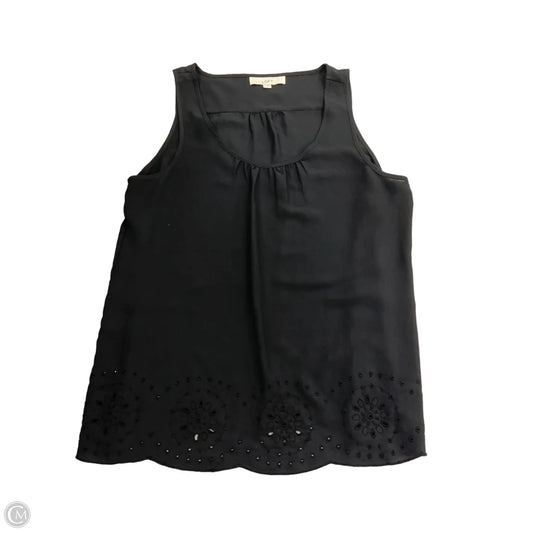 Tank Top By Loft In Black, Size: L