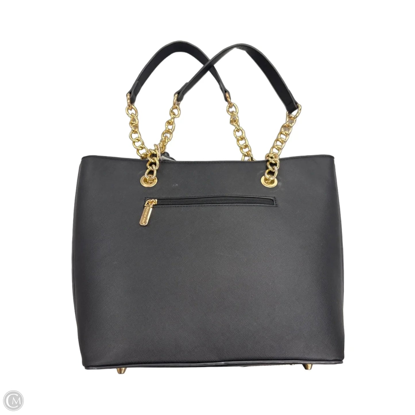 Handbag Leather By Montana West, Size: Large