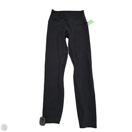 Athletic Leggings By Lululemon In Black, Size: 4