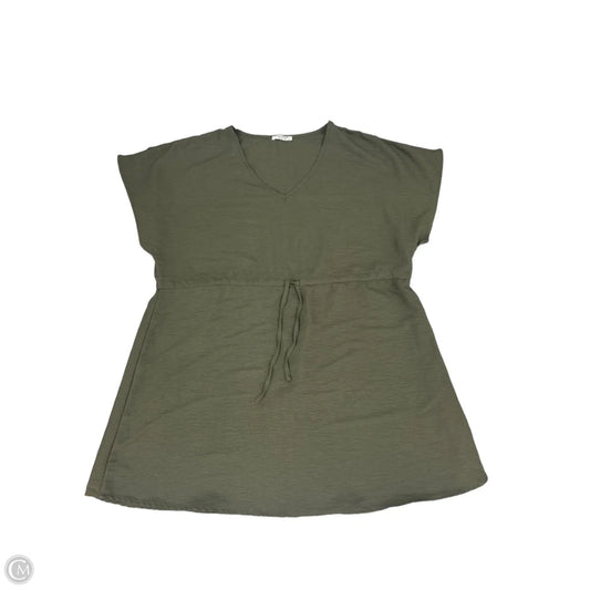 Dress Casual Short By Ekouaer In Green, Size: Xl