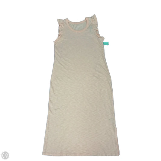 Dress Casual Midi By Universal Thread In Orange, Size: M