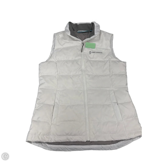 Vest Puffer & Quilted By Free Country In White, Size: S