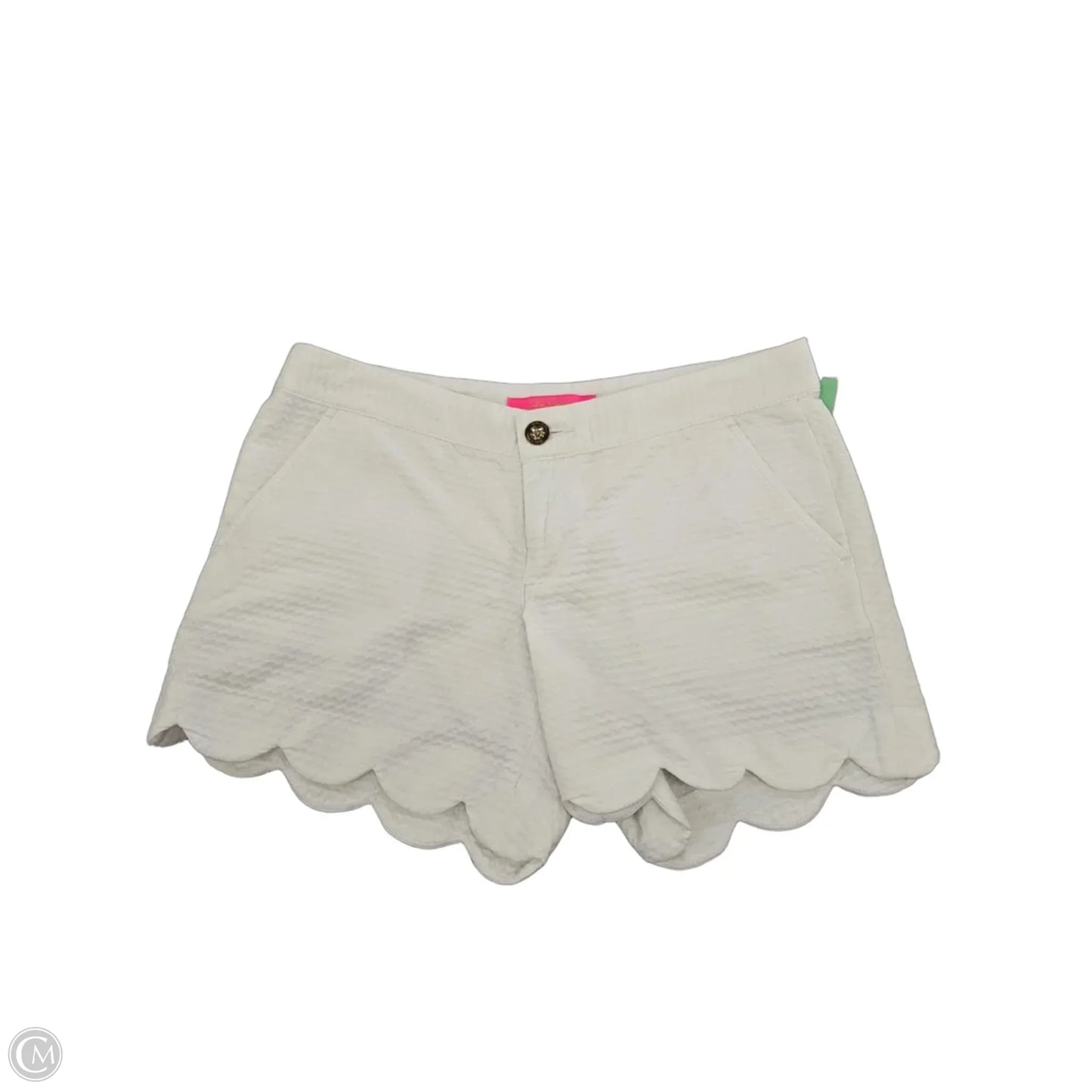 Shorts Designer By Lilly Pulitzer In White, Size: 0