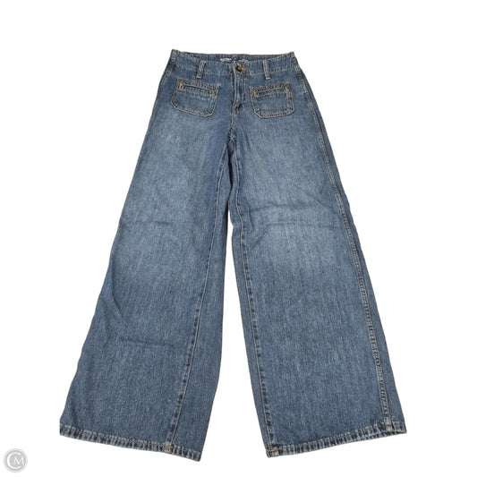 Jeans Wide Leg By Old Navy In Blue Denim, Size: 2