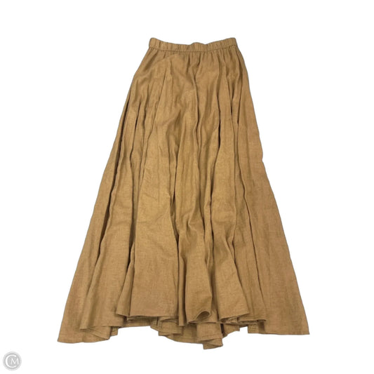 Skirt Maxi By Universal Thread In Tan, Size: Xs